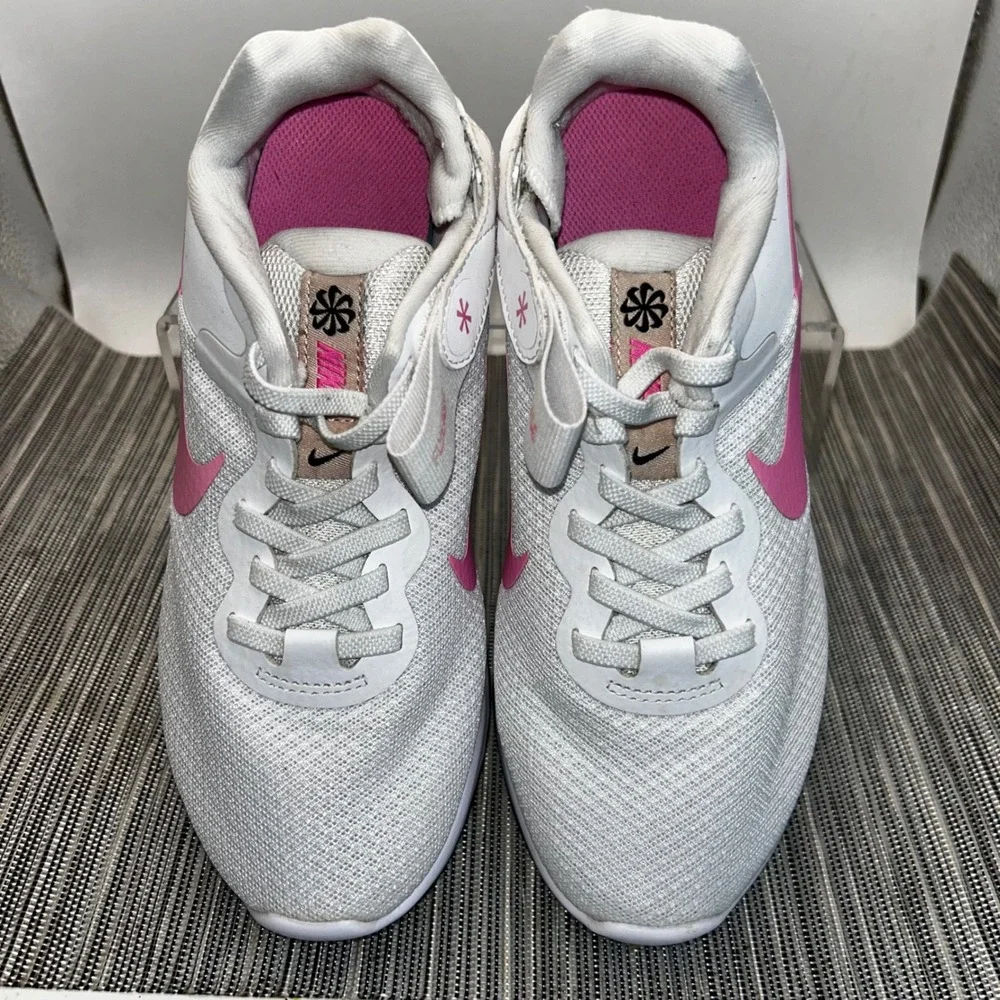 Nike Revolution 6 Next Nature Womens 5 White Pink Running Shoes DC8997-100